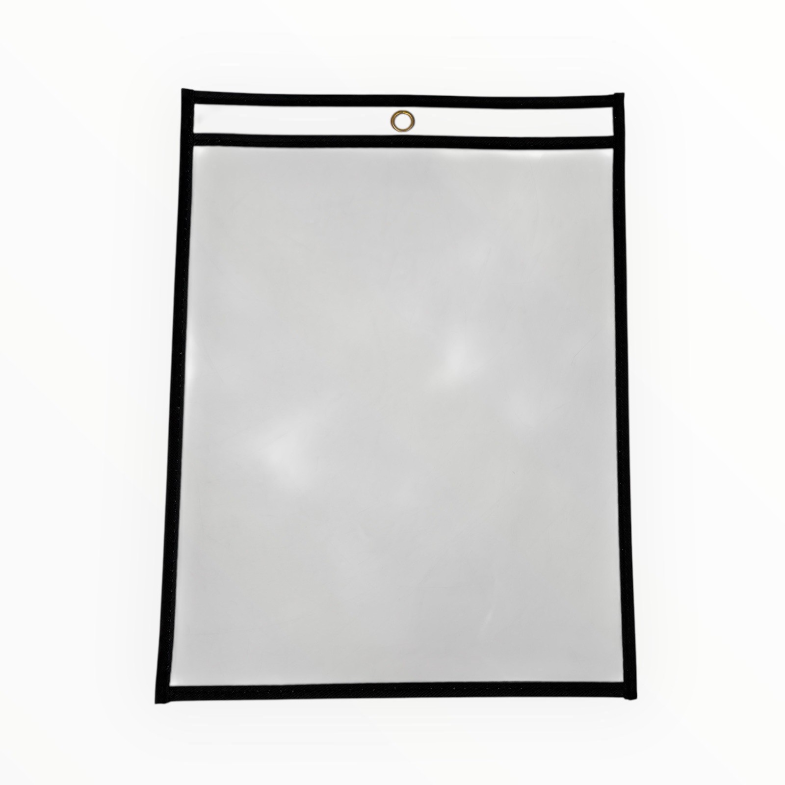 25 Count Staples Heavy Weight Stitched Job Ticket Holder 8.5" x 11" Clear