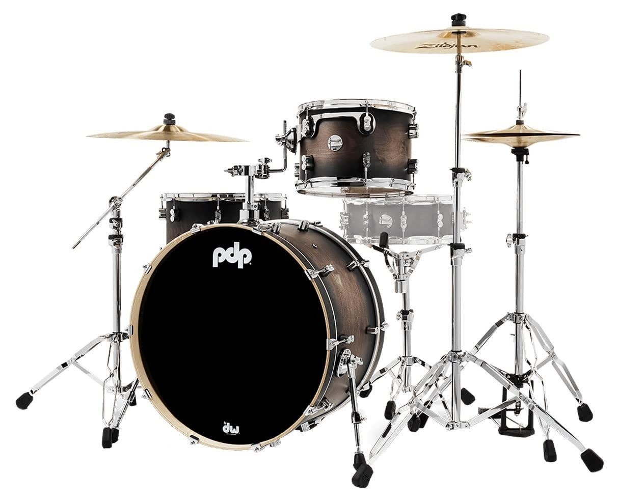 PDP Concept Maple 3-Piece Rock Shell Pack - Charcoal Burst