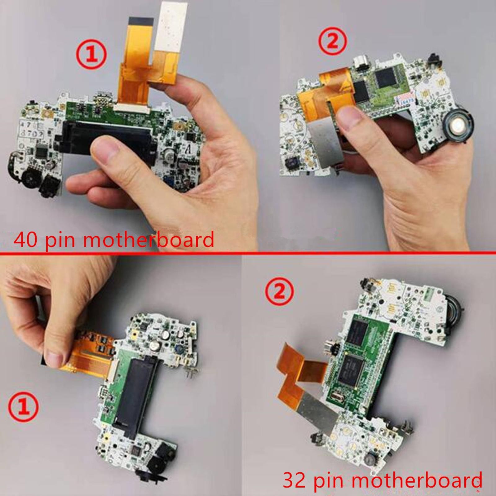 1 Set light Screen MOD LCD Backlight Kit For Nintendo GBA IPS Game Boy Advance k