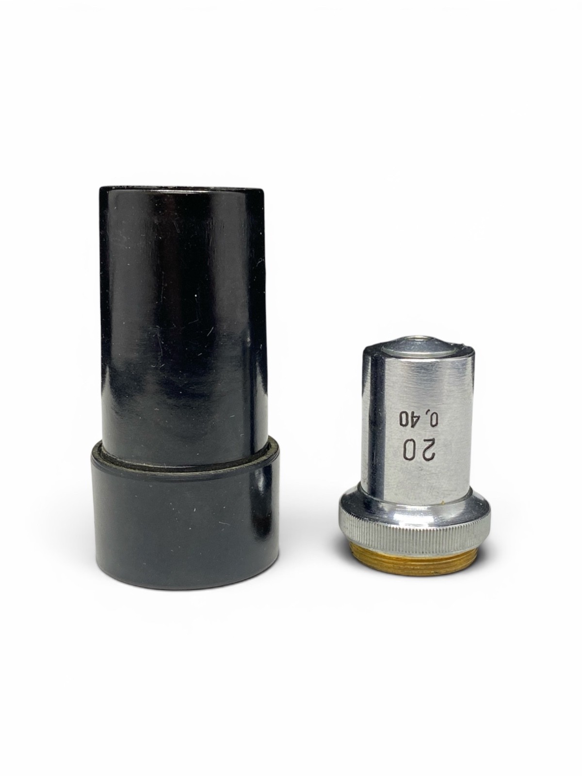 Vintage LOMO Microscope Lens Objective 20 0.40