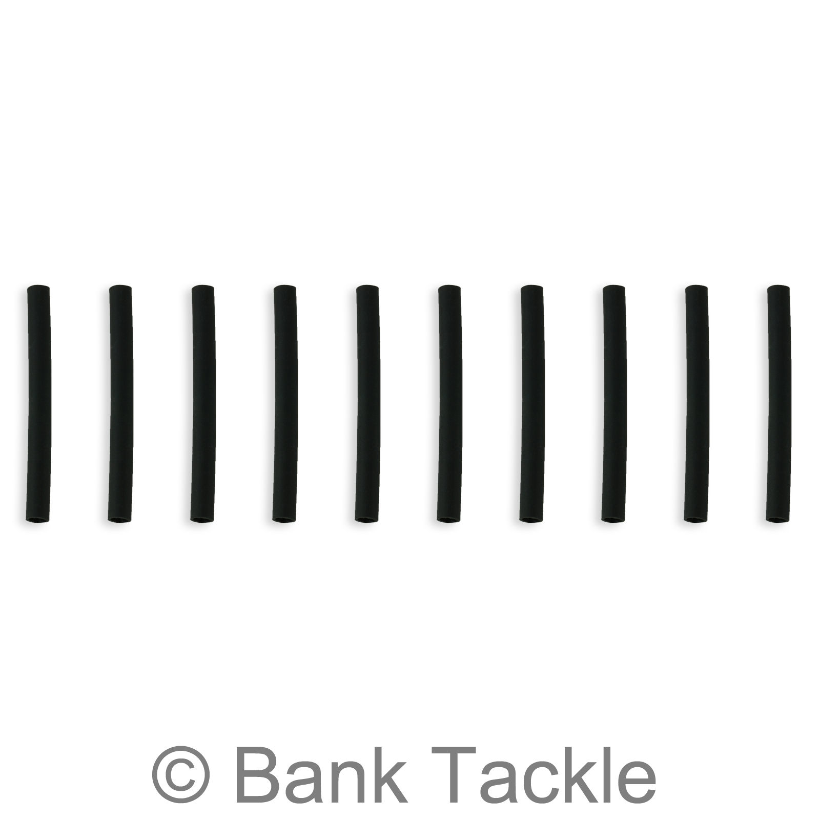 Silicone Tubing 2.5mm ID .5mm Wall Black Sleeve Carp Fishing Tackle (JJB)