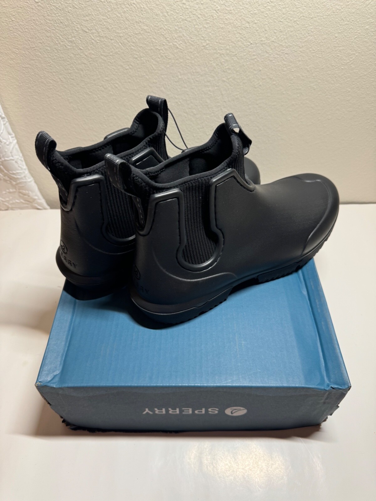 sperry float rain boot Men’s Size 10 Brand New