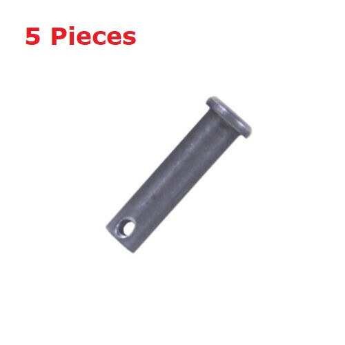 Garage Gate Door Hardware Clevis Pin 3/8″ x 1 1/4″ for #5 Hair Pin Steel 5 PIECE