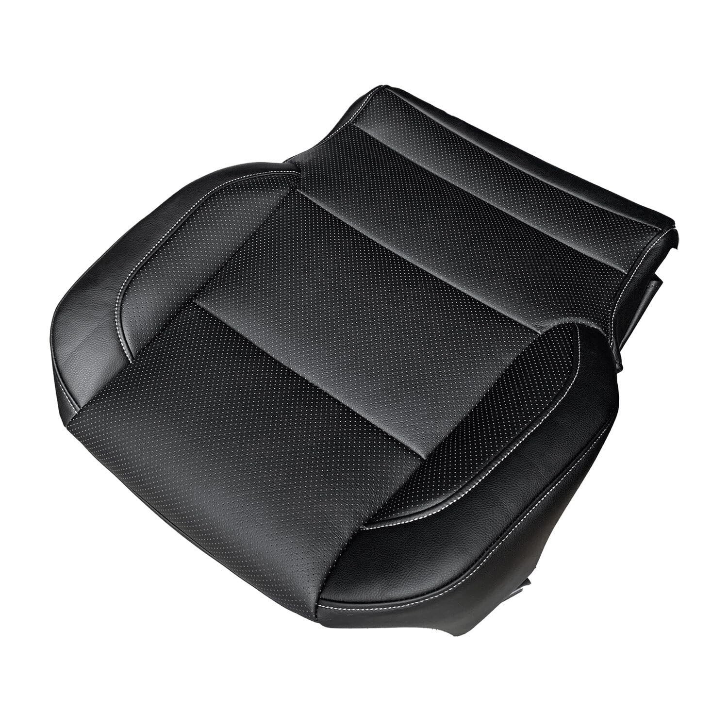 Driver Side Bottom Leather Seat Cover Compatible with Ch 1 PCS 2014-2019