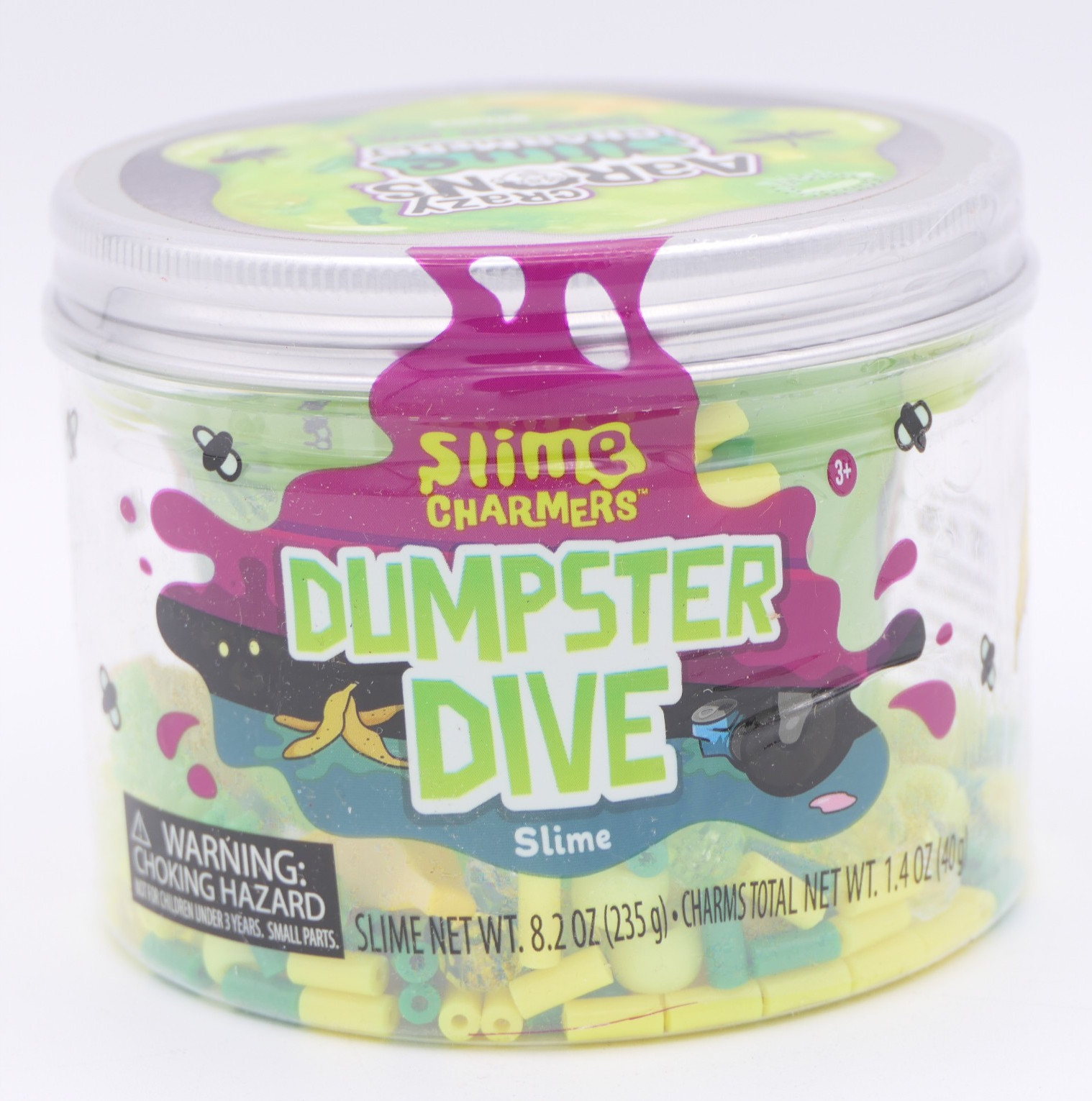 Crazy Aaron’s Slime Charmers Dumpster Dive Slime Jar Kit SLM001