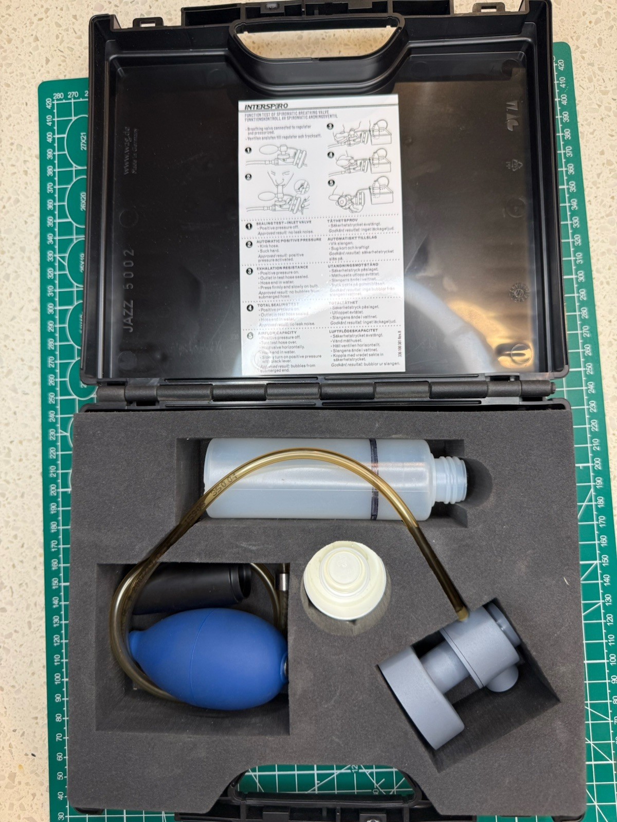 Interspiro Diving Mini Test Kit- 336 190 128