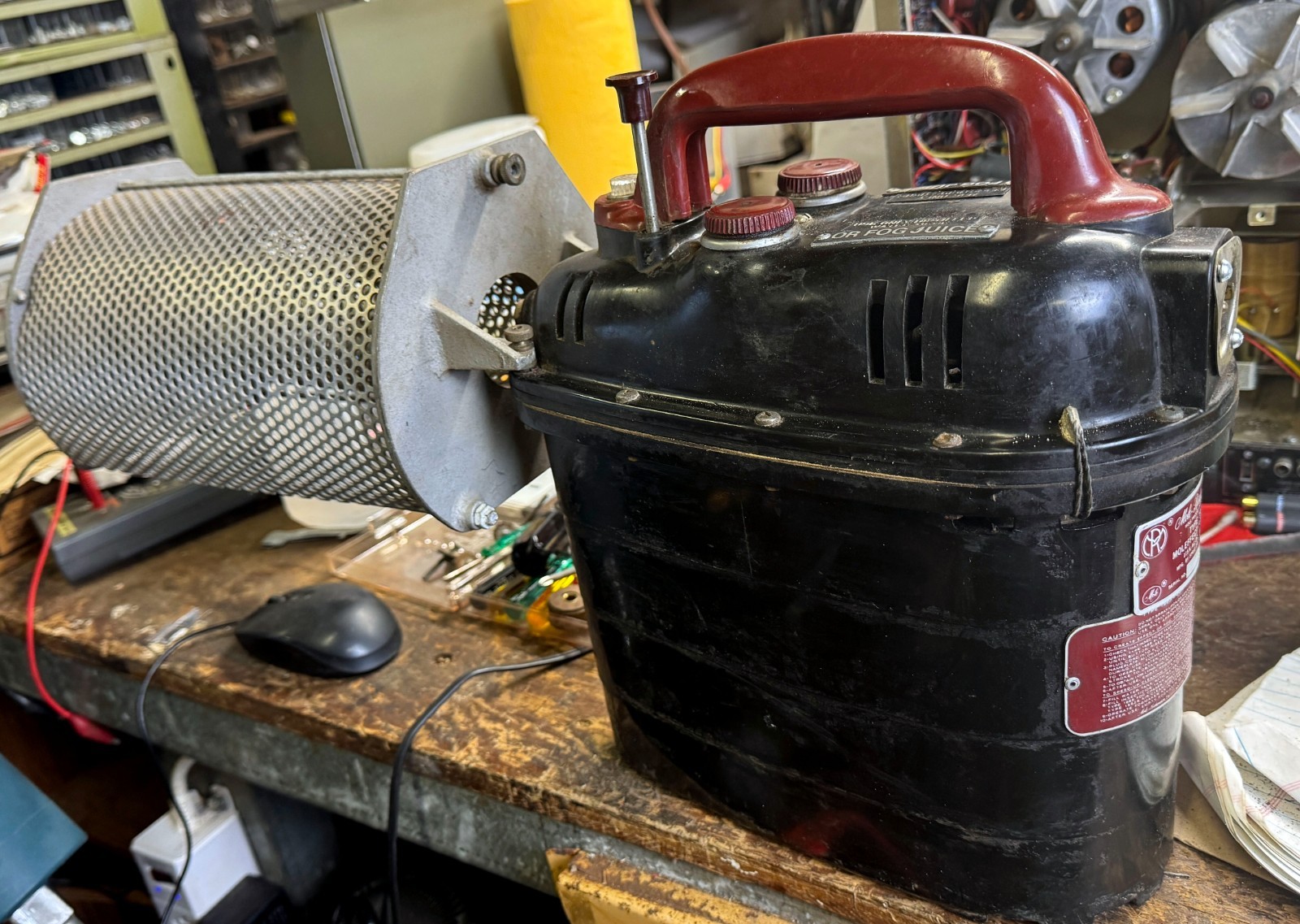 Mole Richardson Mole Fogmaker 1963 Professional Movie Fog Machine Working