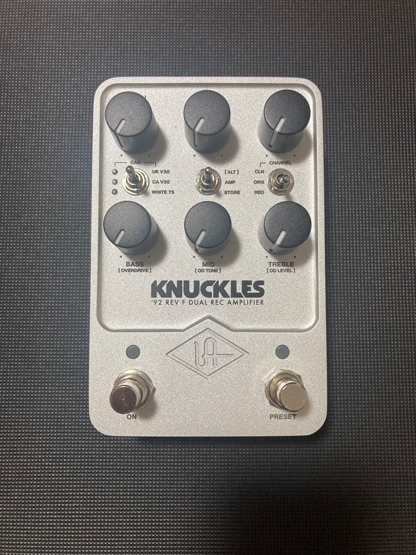 UAFX Knuckles '92 Rev F Dual Rec Amp 120603