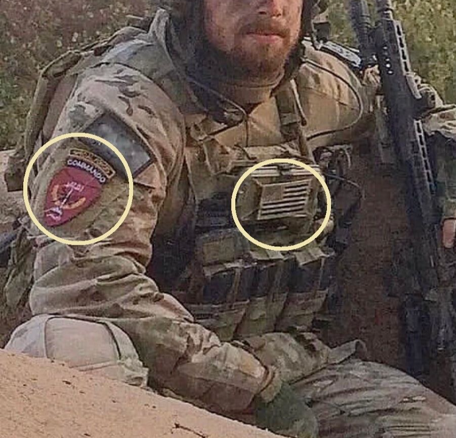 DAESH BASHER JOINT SPECIAL OPERATIONS TASK FORCE-A JTF ANA COMMANDO vêlkrö PATCH