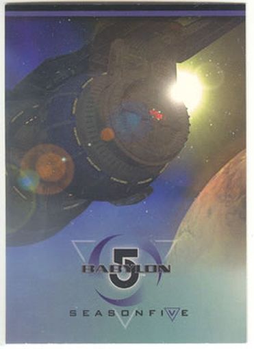 Babylon 5 Season 5 Complete 81 EMBOSSED PARALLEL Card Set