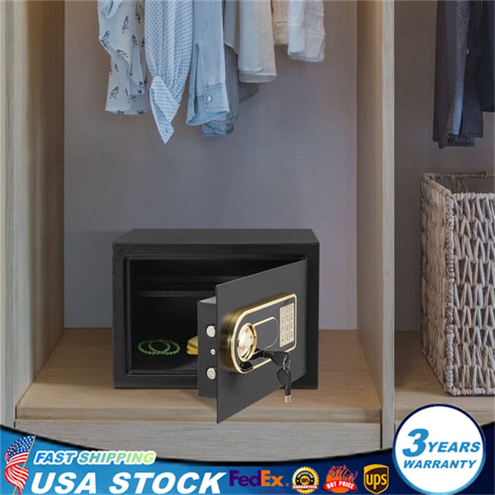 Large Safety Steel Fireproof Safe Box Digital Keypad Lock for Home Cash Security