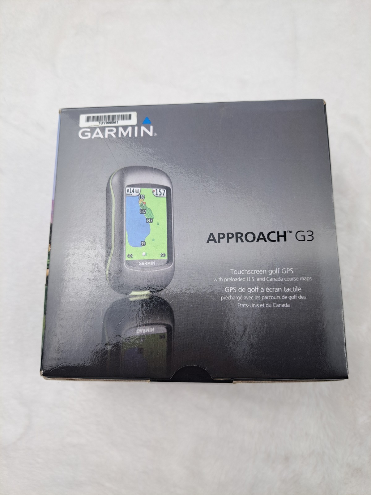 Garmin Approach G3 Handheld Golf GPS with Color Touch Screen Display Untested