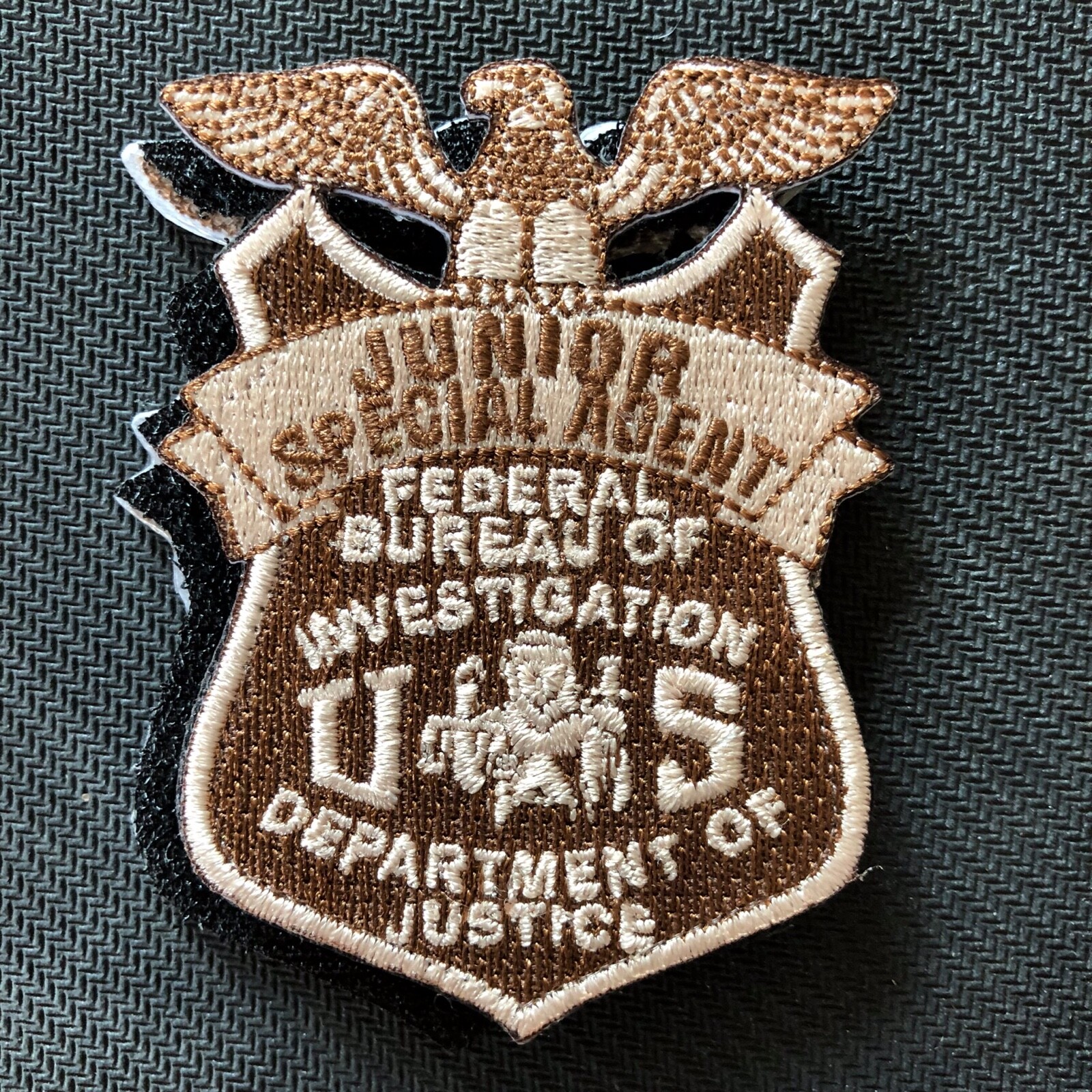 FBI - Junior Special Agent KIDS Club SecondGEN + hook patch - Very Rare
