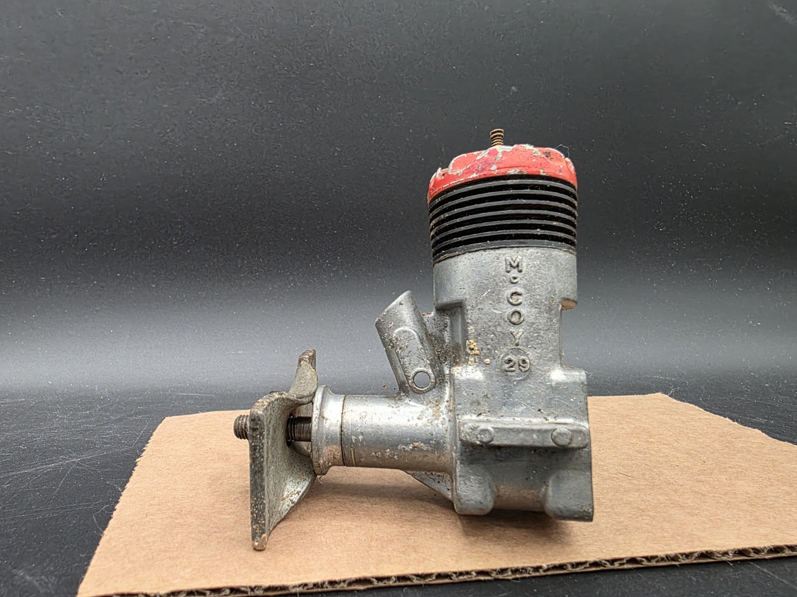 McCoy 29 Red Head Motor Plane Engine Control Line Free Flight Airplane