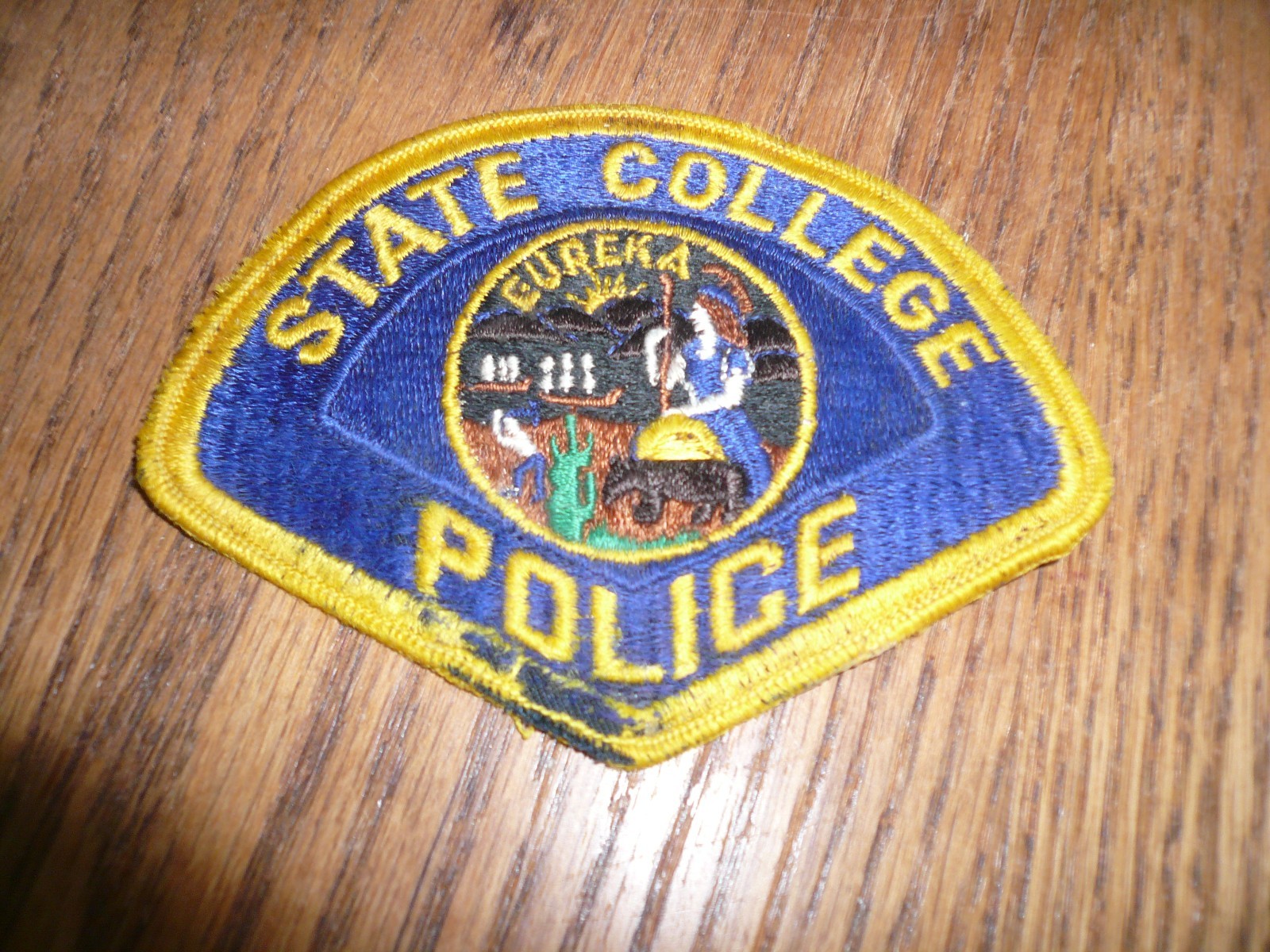 Vintage State College Police Department in Eureka, California USA