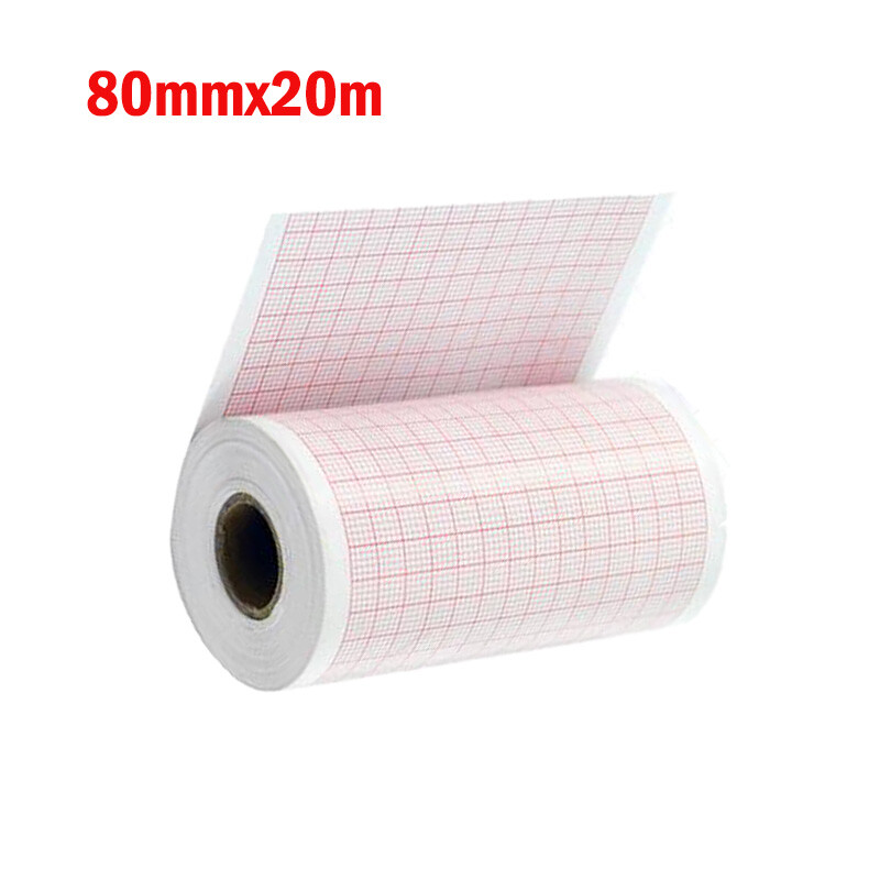 80mm*20m ECG/EKG Machine Thermal Recording Paper Hospital Clinic 1Roll
