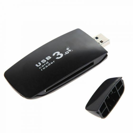 USB 3.0 Multi Slot Card Reader - Super Speed , Compatible with CF/SD/Micro SD