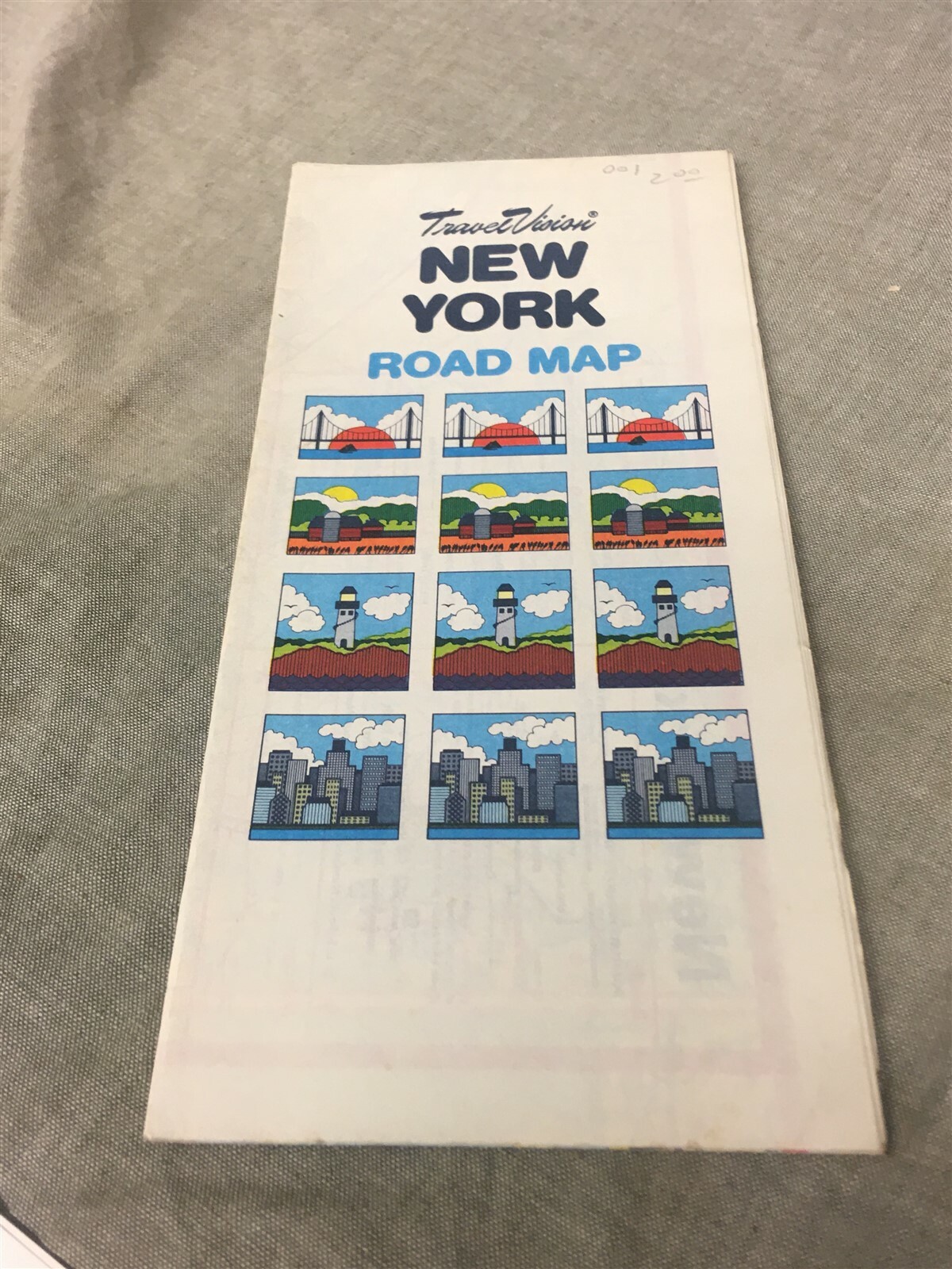 New York Road Map 1984