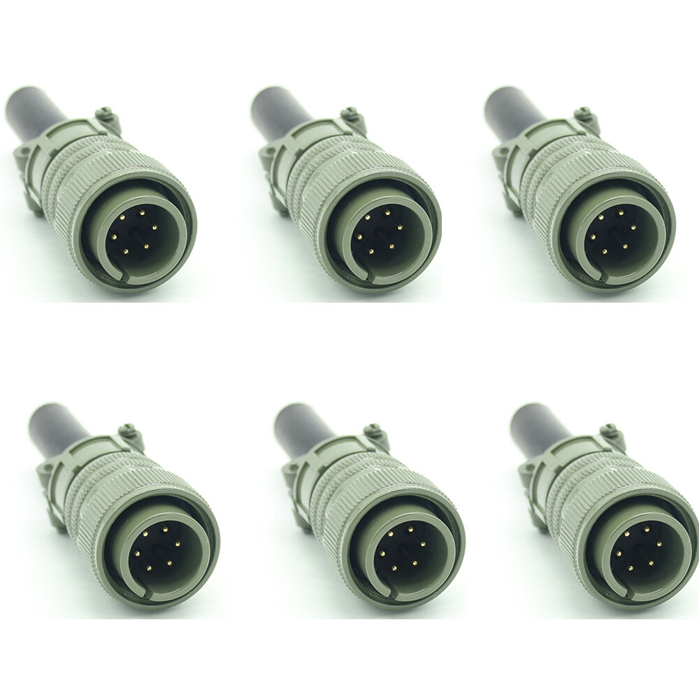 6 Pin Male Plug fits S12020-27 Lincoln Remote Foot Pedal Welding Wire Feeder 6X