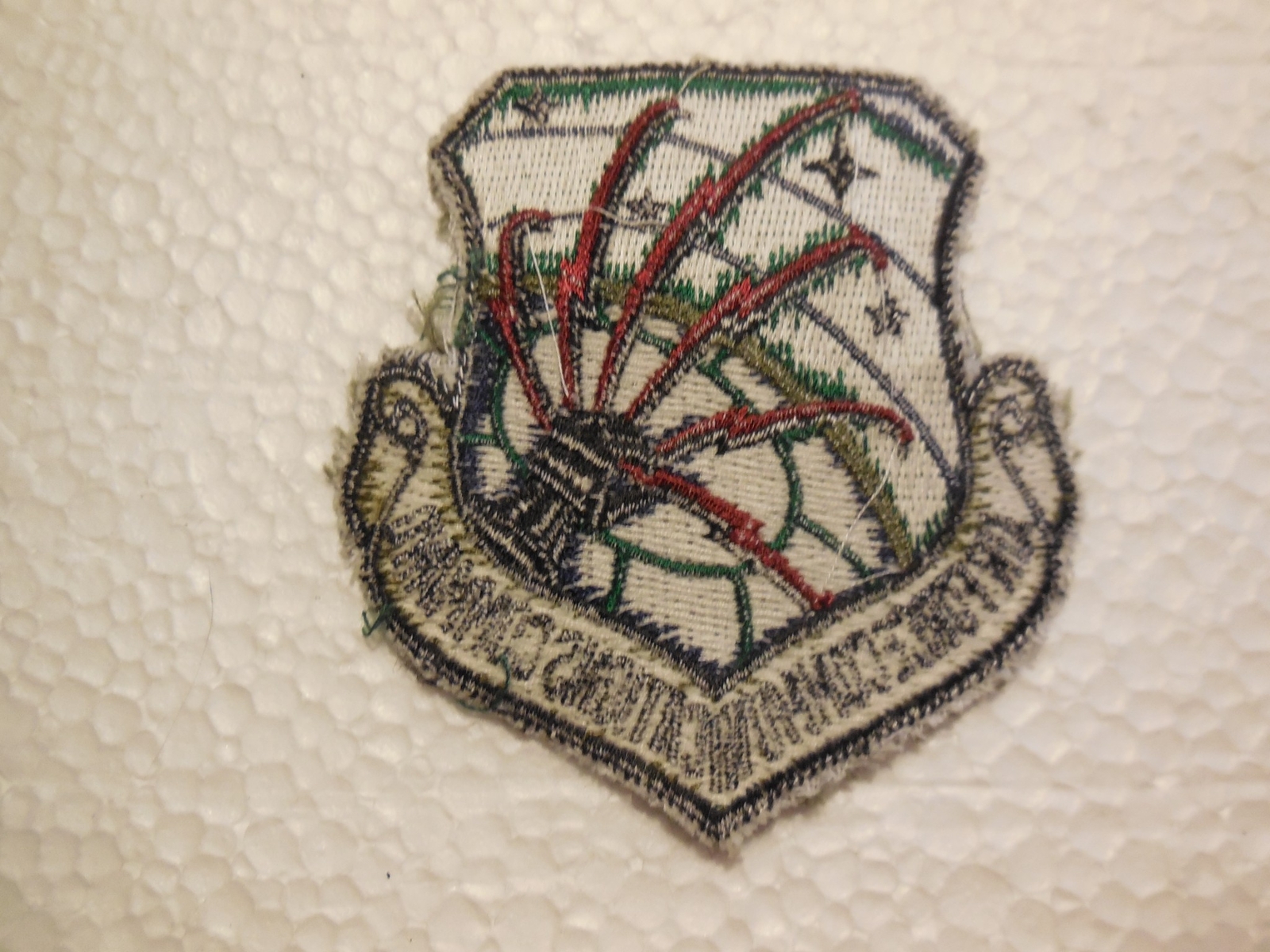 AIR FORCE COMMUNICATIONS COMMAND USAF SUBDUED EMBROIDERED PATCH FREE USA SHIP