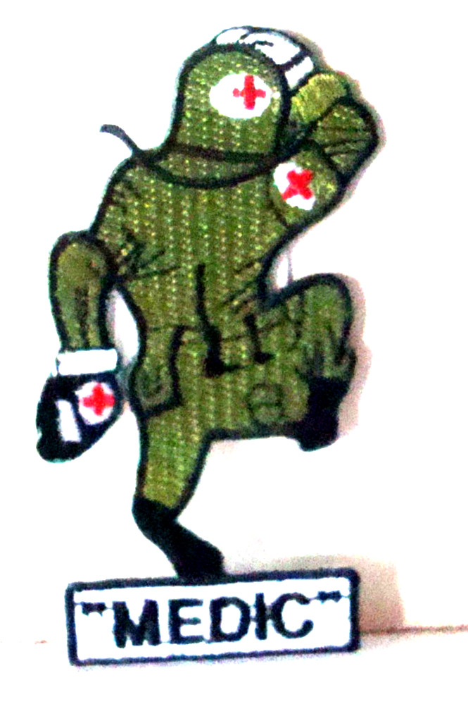 ARMY MEDIC   PATCH  3&1/2  INCH