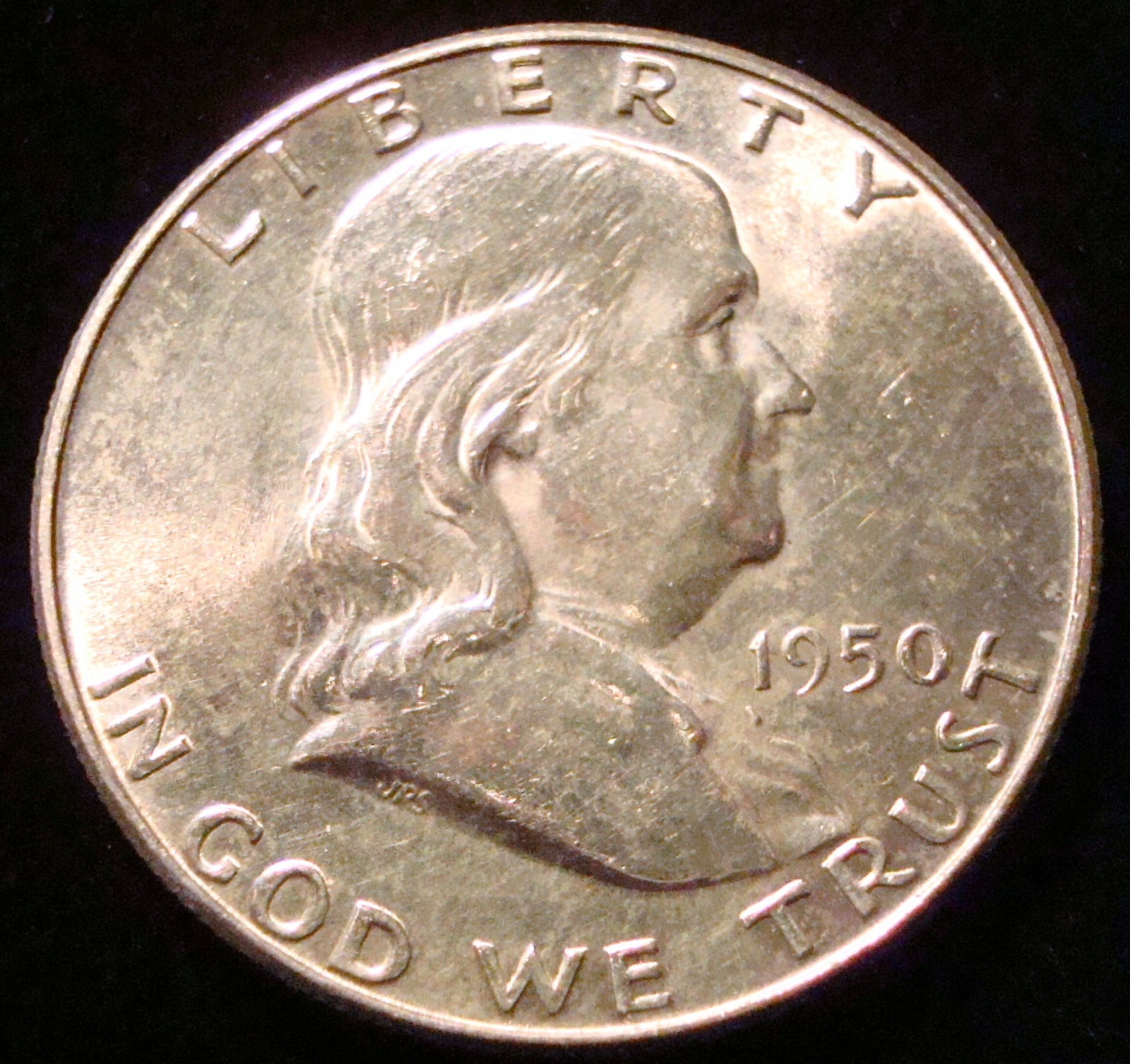 1950 FRANKLIN HALF DOLLAR