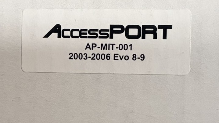 NOS 2003-2006 Mitsubichi Evo 8-9 Accsess Port Computer Control