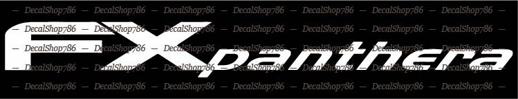FX Panthera Airguns - Outdoor Sports/Hunting - Vinyl Die-Cut Peel N' Stick Decal