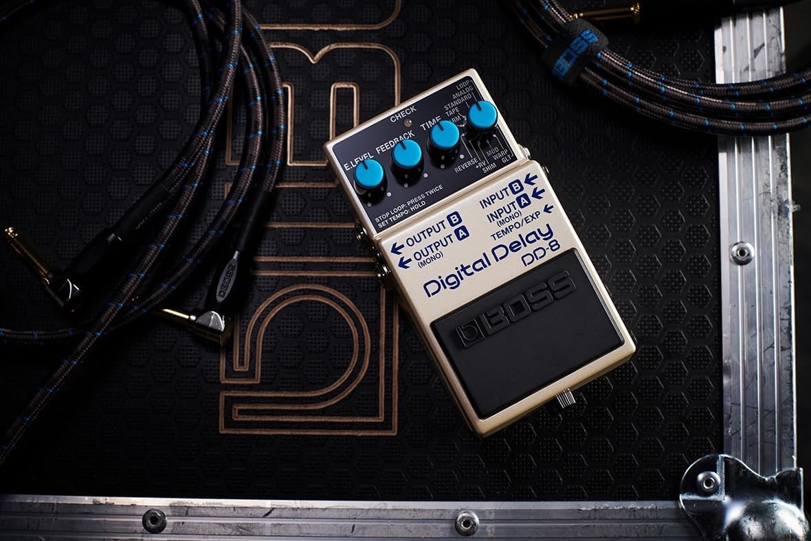 BOSS DD-8 Digital Delay Guitar Effect Pedal W/Box