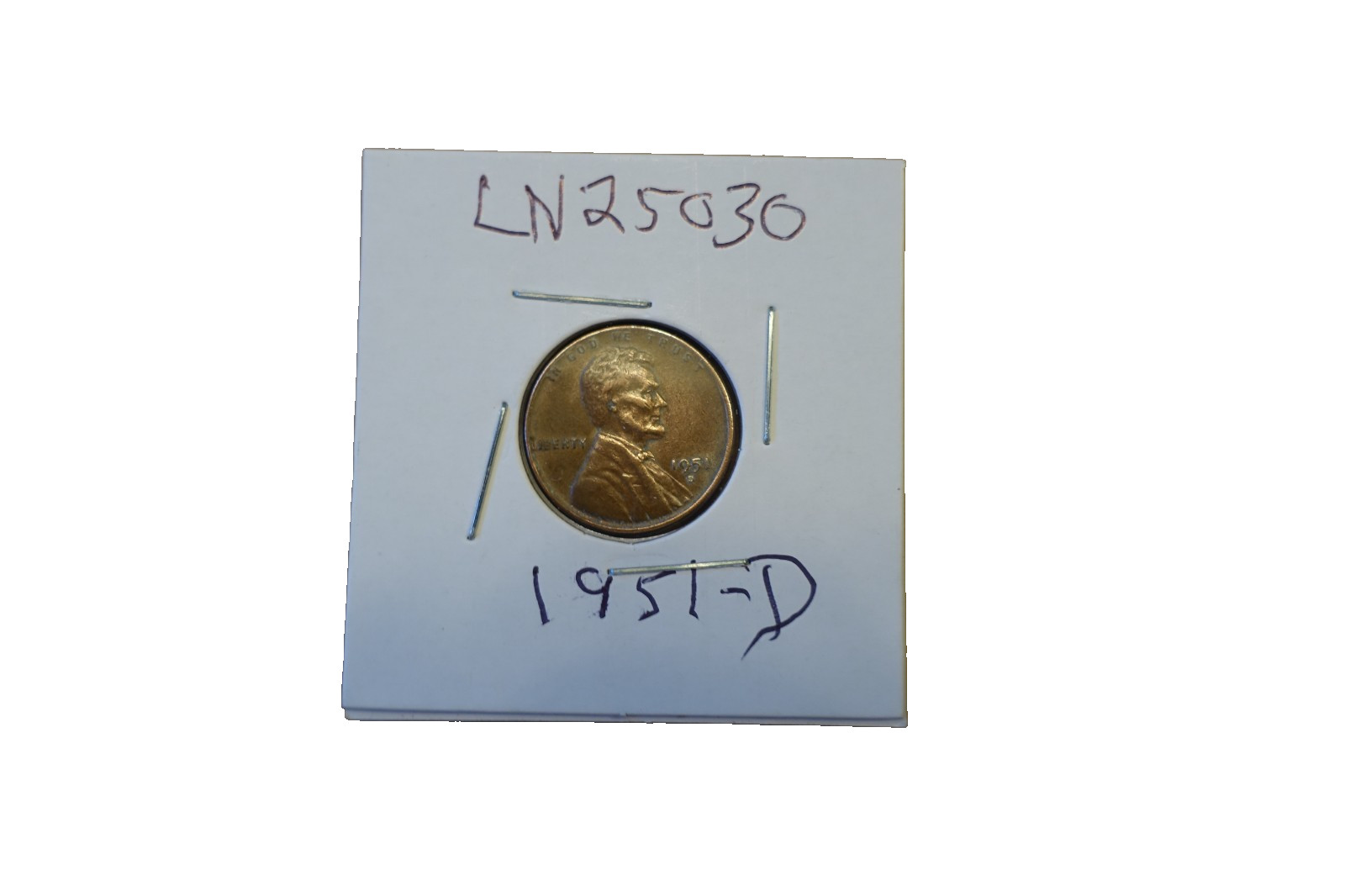 1951-D 1 cent Lincoln  Penny