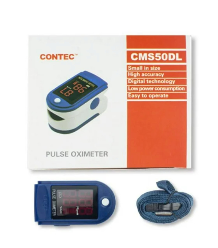 CONTEC CMS50DL Portable Finger Pulse Oximeter (bulk 4 pack)