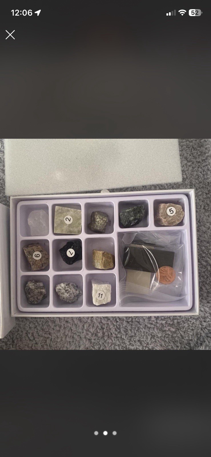 CCA Rocks & Minerals Kit Specimen Collection Boxed Educational Set Ages 12+