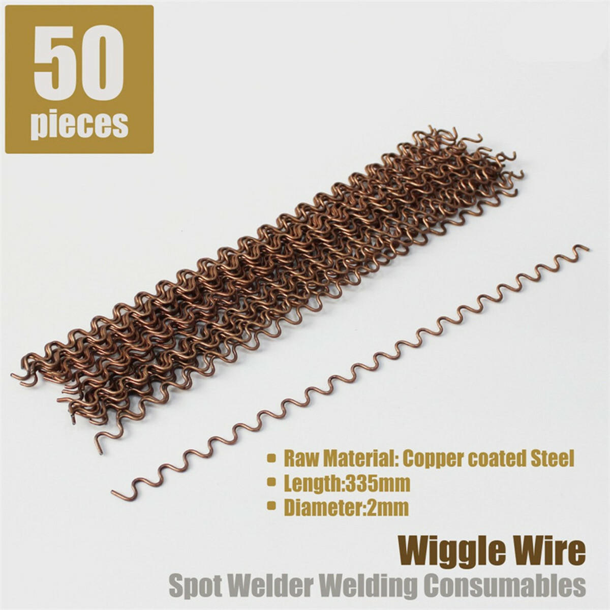 Stud Welder Dent Puller Wiggle Wire Car Panel Dent Spot Welding Repair Tools