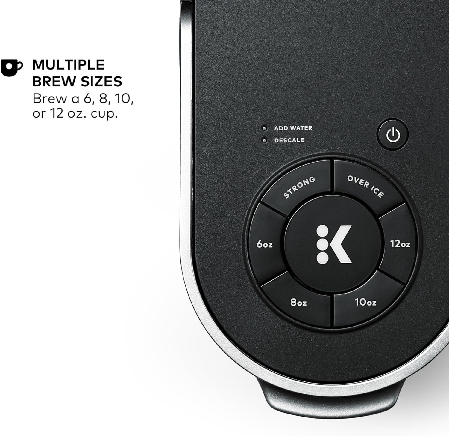 K-Supreme Single Serve K-Cup Pod Coffee Maker, Multistream Technology, 4 Brew Si