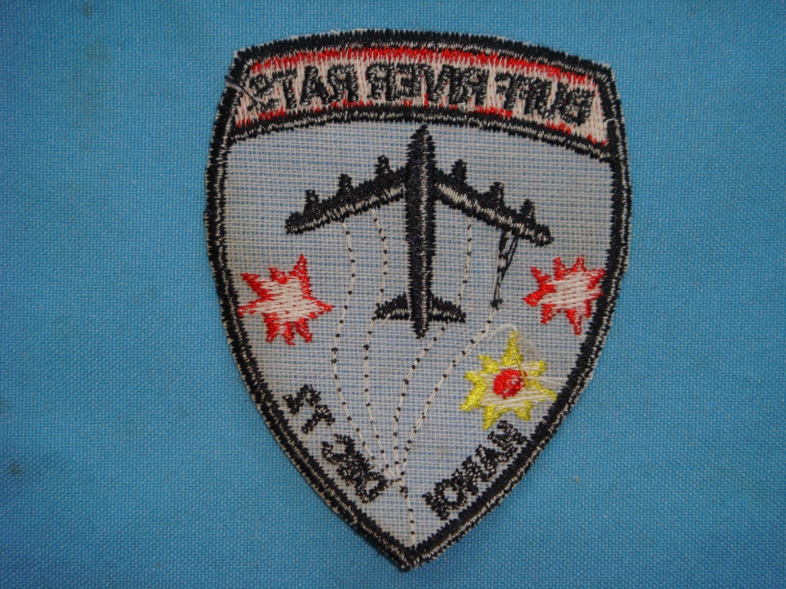 VIETNAM WAR PATCH, USAF BOMBING OPS BUFF RIVER RATS HA NOI DEC. 1972
