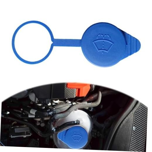 Pack-1 Car Windshield Wiper Reservoir Cap, 2.0In Waterproof Vehicle Tank