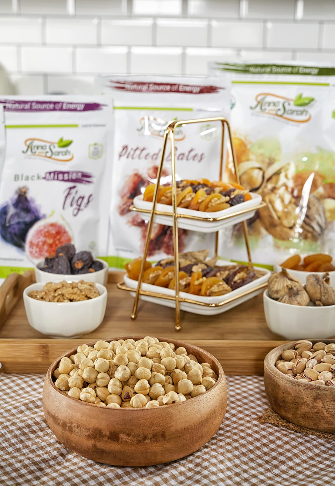 Anna and Sarah Dried Organic Mango, No Sugar Added, Preservatives,...