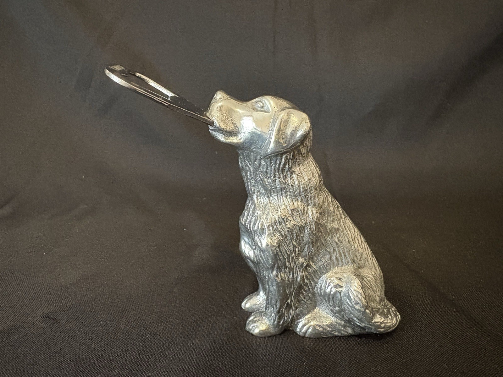 MARIPOSA SITTING LAB BOTTLE OPENER Recycled Aluminum DOG OPENER Very Cute