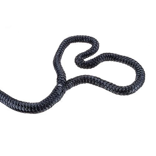 SEACHOICE Double Braid Dock Line 50-40461 5/8" Width x 20' Length Black