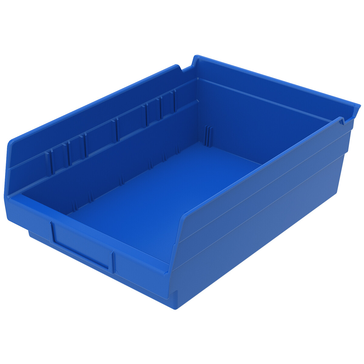 (12 Pack) 30150 Akro-Mils 11-5/8" x 8-3/8" x 4" Shelf Bin Storage Container