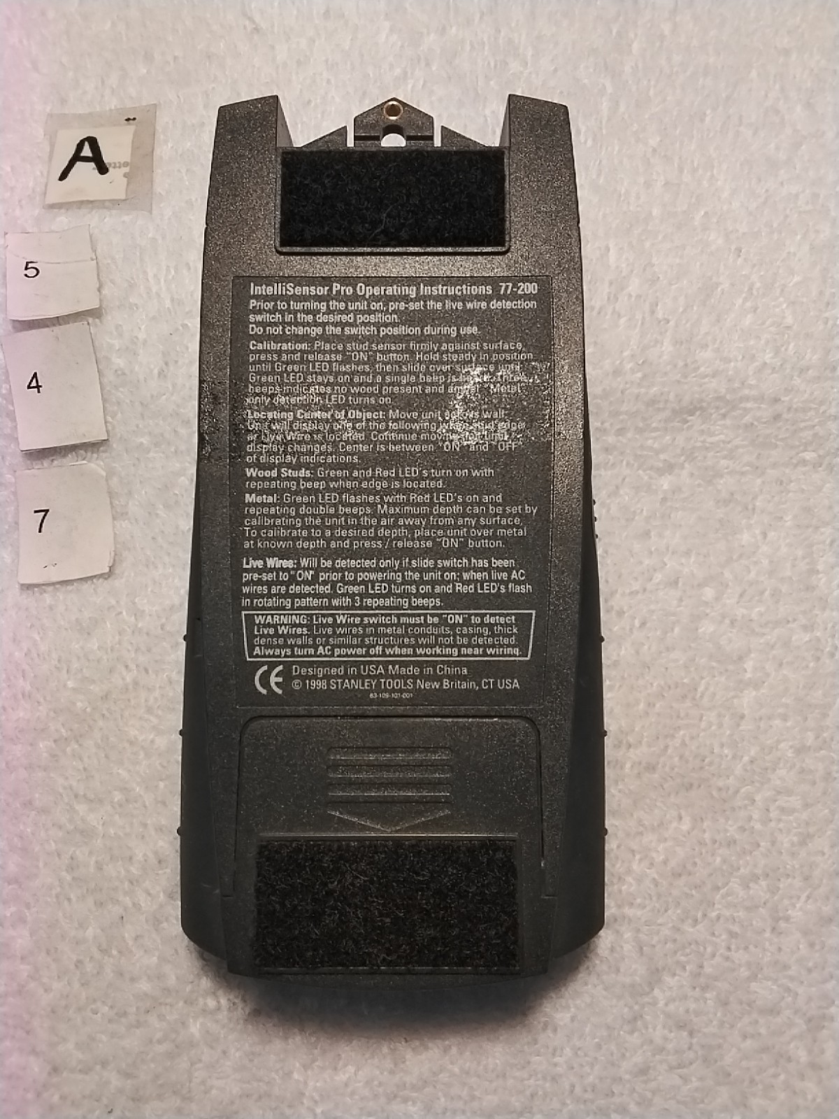 STANLEY 77-200 STUD FINDER