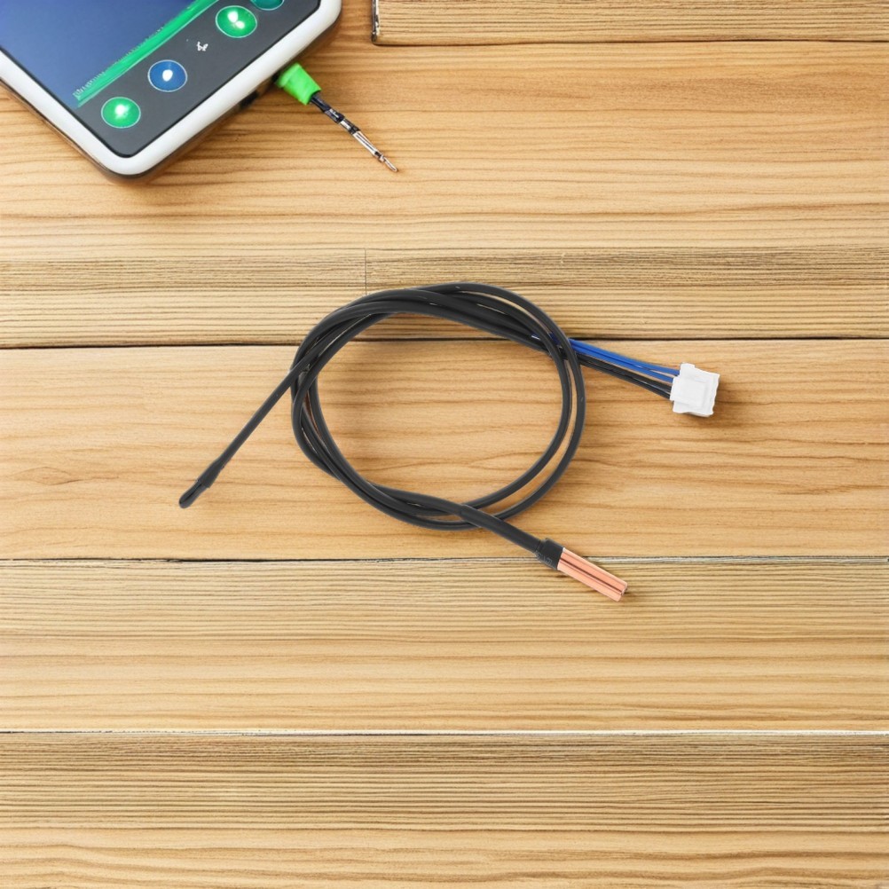2 Pcs Sensitive Air Conditioner Thermistor Probe 5k Ohm Epoxy Temperature Sensor