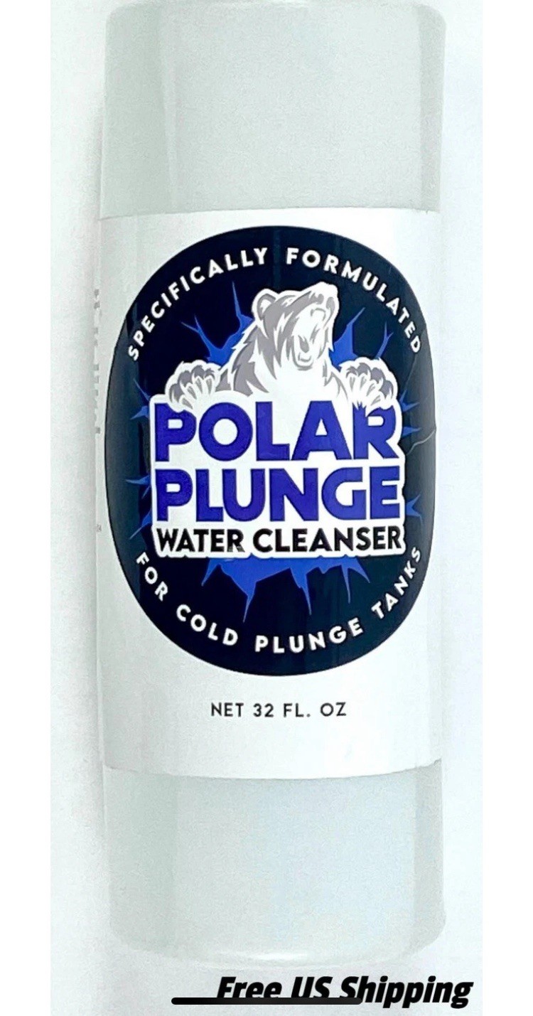 Polar Plunge Water Cleanser Cold Ice Bath Plunge Tank Treatment Conditioner 32oz