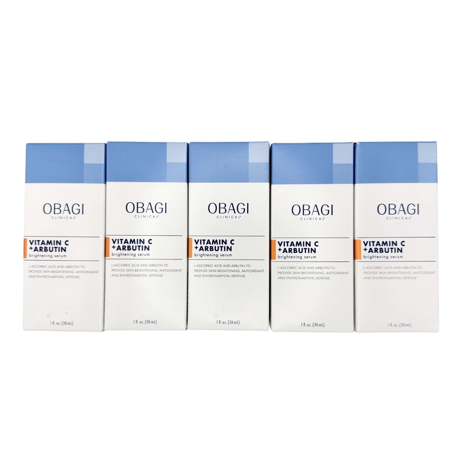 OBAGI CLINCAL VITAMIN C ARBUTIN 1oz - LOT of 5 - SALE SALE SALE !