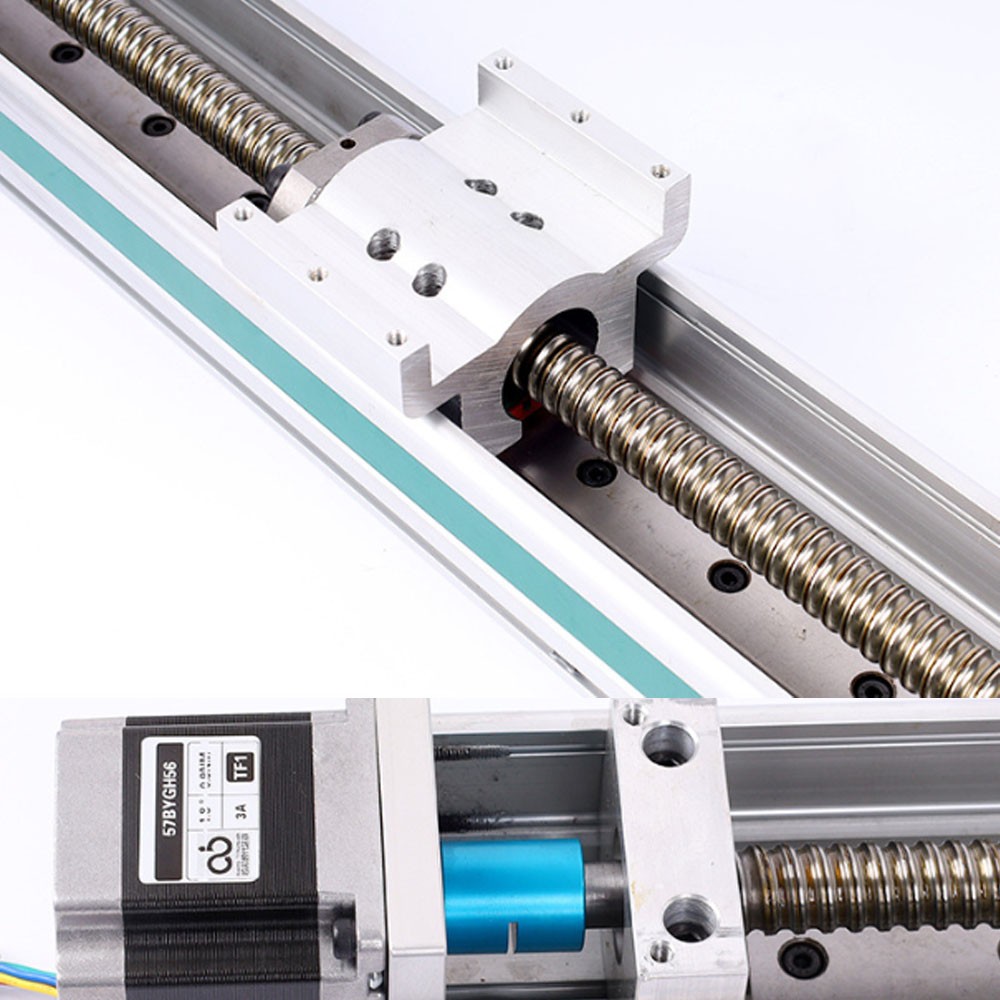 Dust-Proof Semi-Enclosed Sliding Table Cross-Guide Rail Linear Module 1000 Mm
