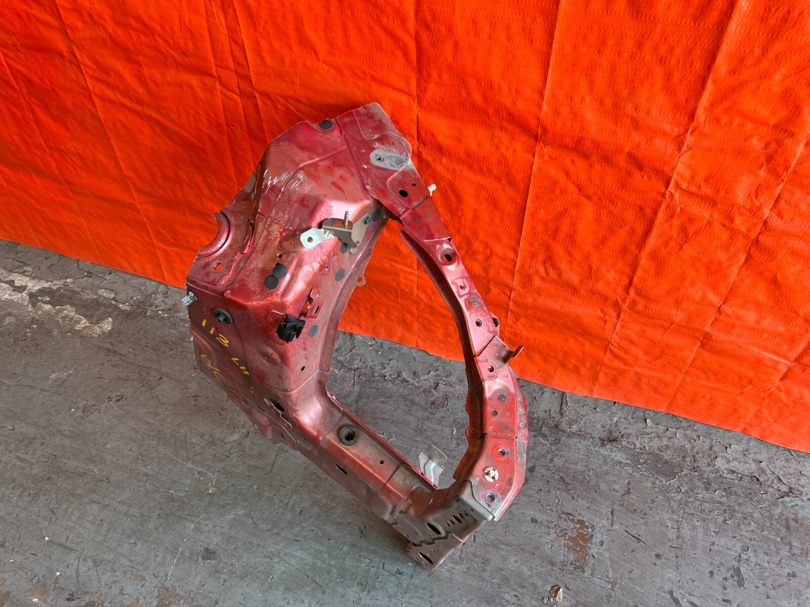 14-20 INFINITI Q50 - DRIVER LEFT FRONT - FRAME CUT A PILLAR CHASSIS LEG OEM #113