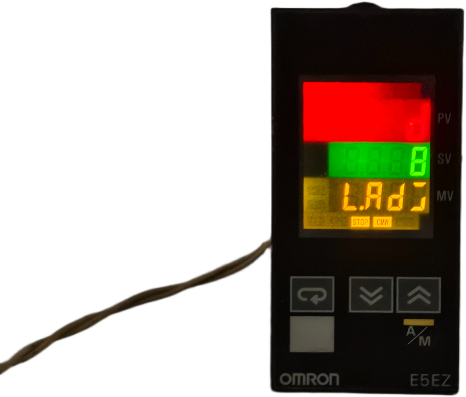 Omron E5EZ-PRR203T Controller Temperature 100-240 VAC 10VZA