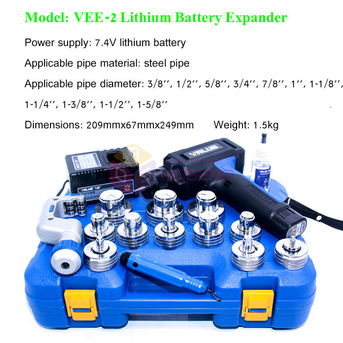 VEE-2 Fully Automatic Expander Electric Copper Tube Expander Flare Expander
