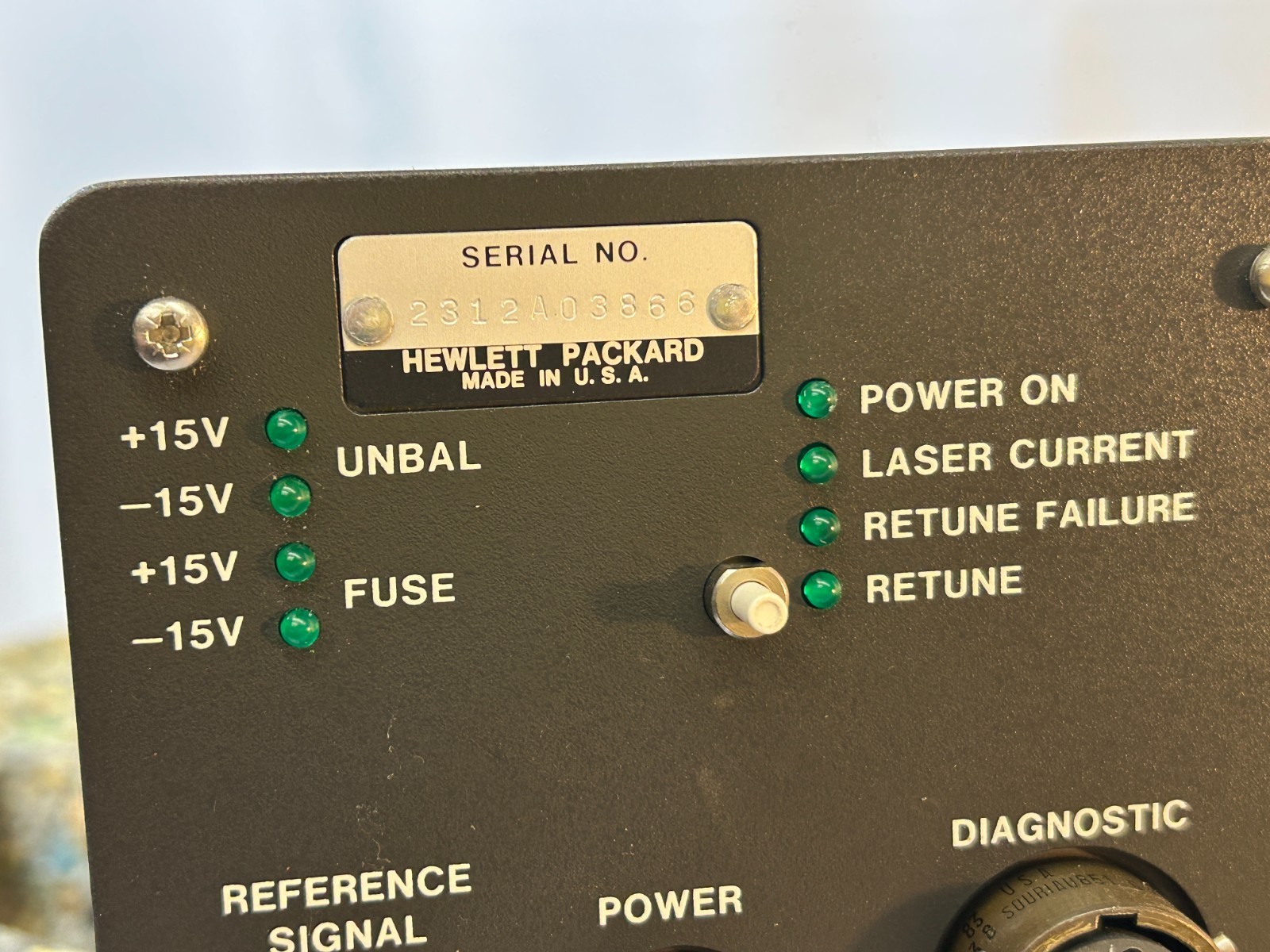 HP 5501A Laser Head Transducer