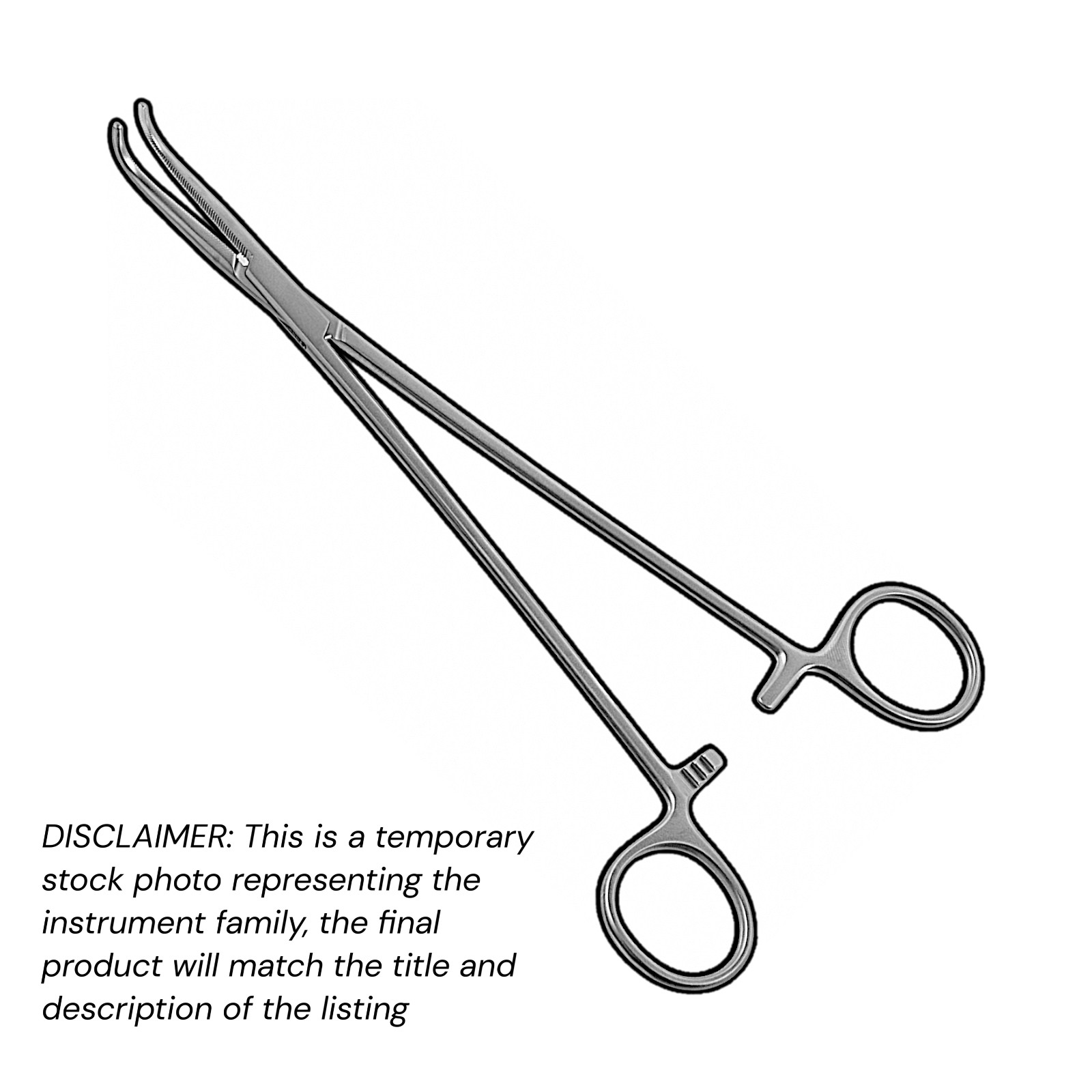 Mixter (Gemini) Hemostat Forceps 8" Full Curved Dissecting Points Stainless XPRS